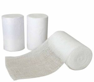 7.5cm X 10m Absorbent Cotton Gauze Roll Bandage