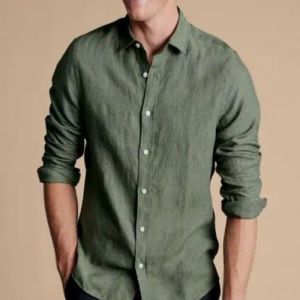 Mens Green Full Sleeve Shirts