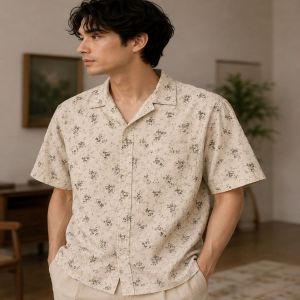 Mens Printed Half Sleeve Shirts