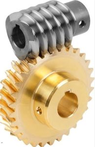 Precision Brass Worm Gear Set