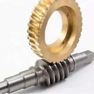 Precision Bronze Worm Wheel Set