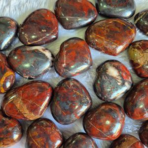Jaspilite Heart Shaped Stone