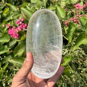 Quartz Crystal Lingam