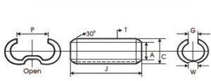 Soldering Type Copper Weak Back Ferrules