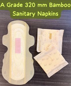 320 Mm Bamboo Sanitary Napkins