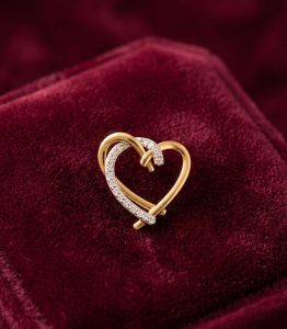 Heart Shaped Diamond Ring