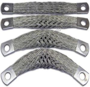 Braided Silver Flexible Connectors