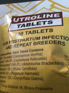 Utroline Veterinary Tablets