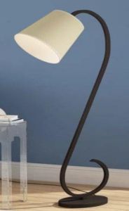 Black Iron Table Lamp
