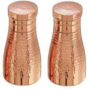 Hammered Copper Water Bottle