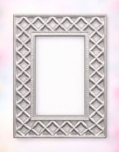 Leg On Silver Mirror Frame