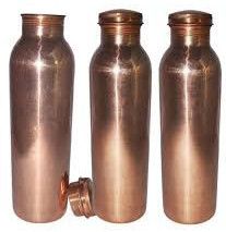 Plain Copper Water Bottle