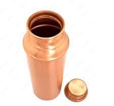 Plain Copper Water Bottle