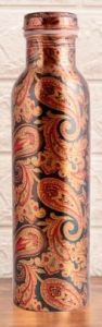 Printed Copper Water Bottle