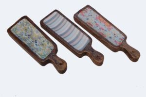 Wooden Starter Serving Platter