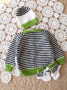 Baby Wool Knitted Clothing Gift Set