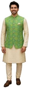Mens Paithani Silk Jacket