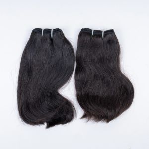 Single Drawn Straight Hair