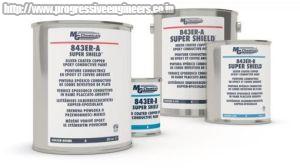 843ER Silver-Coated Copper Epoxy Paint