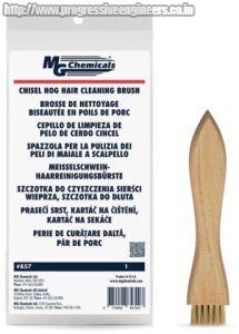 857 Chisel Hog Hair Cleaning Brush
