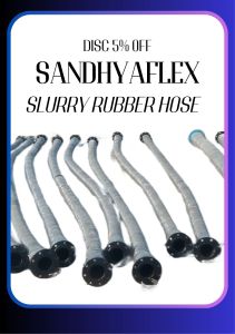 10Bar Sandhyaflex Slurry Rubber Hose