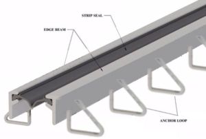River Bridge Strip Seal Expansion Joint