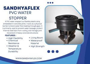 sandhyaflex center bulb pvc water stopper