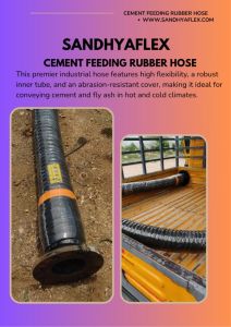 Sanhdyaflex Cement Feeding Rubber Hose