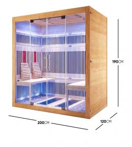 4 Person Infrared Sauna