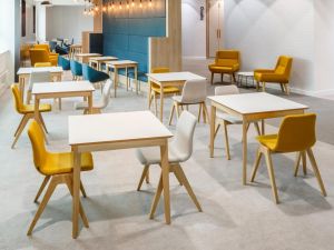 Office Cafeteria Table Chair Set
