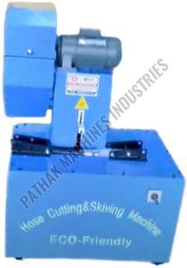 Hose Cutting Cum Skieving Machine