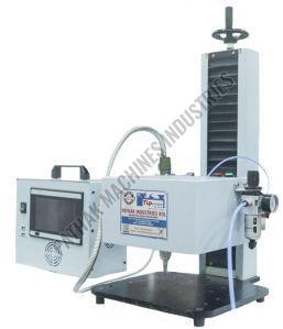 Vertical Dot Peen Marking Machine With Display
