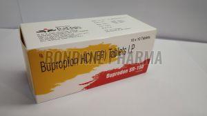Bupropion Hydrochloride SR 150mg Extended Release Tablets
