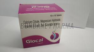 Calcium Citrate Magnesium Hydroxide Vitamin D3 And Zinc Sulphate Tablets