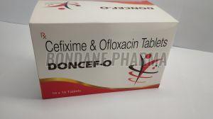 Cefixime 200mg And Ofloxacin 200mg Tablets