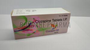 Clozapine 50mg Tablets