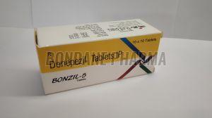 Donepezil Hydrochloride 5mg Tablets