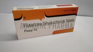 Flunarizine Dihydrochloride 10mg Tablets