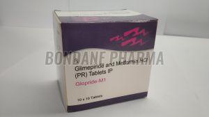Glimepiride 1mg And Metformin Hydrochloride Prolonged Release Tablets