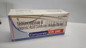 Sodium Valproate And Valproic Acid Controlled Release Tablets