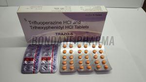 Trifluoperazine 5mg And Trihexyphenidyl 2mg Tablets