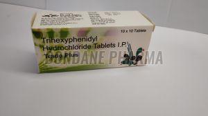 Trihexyphenidyl Hydrochloride 4mg Tablets