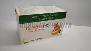 Vitamin C Vitamin D3 And Zinc Chewable Tablets