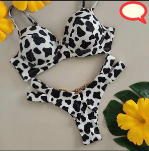 Ladies Printed Bra Panty Set