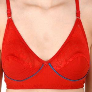 Ladies Red Bra