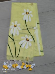 Nature Print Cotton Saree
