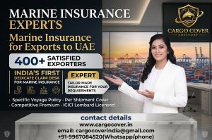 Marine Insurance for Exports to UAE