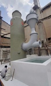 Spiral PP Scrubber