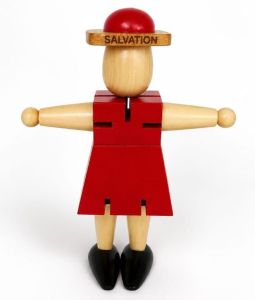 Wooden Dancing Lady Toy
