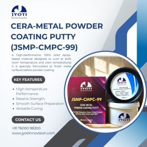 Cera Metal Powder Coating Putty